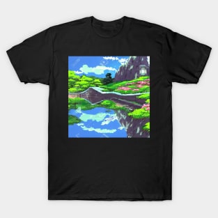 Anime Style Landscape T-Shirt